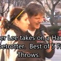 Amber Lee vs. a Harlem Globetrotter