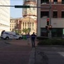 Breathtaking Wire Walk ‘over’ Kansas Ave.